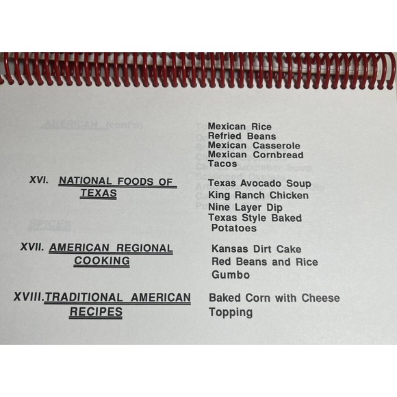 Rare North Dallas High School Multicultural Cookbook English with Translation - Picture 7 of 13